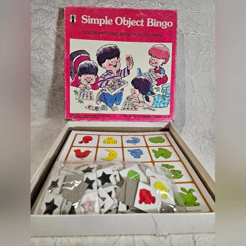1976 Simple Object Bingo